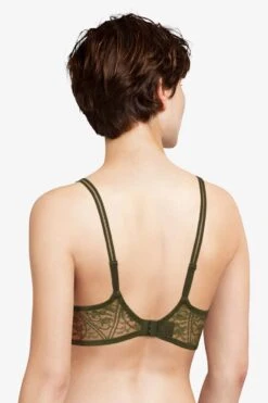 Chantelle Soutien-gorge Coque Plongeant Alto Kaki 10 Chantelle Soutien-gorge Coque Plongeant Alto Kaki -Sousvêtement Soldes C12L20 079 9 1 1
