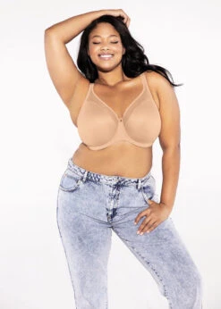 ELOMI Soutien-gorge Smooth Nude Moulé Armatures -Sousvêtement Soldes EL4301 SAH cons Elomi Lingerie Smooth Sahara Underwired Moulded Bra 1