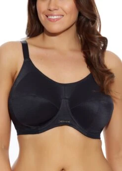 ELOMI Soutien-gorge De Sport Energise Noir 15 ELOMI Soutien-gorge De Sport Energise Noir -Sousvêtement Soldes EL8041 BLK primary Elomi Lingerie Energise Black Sports Bra