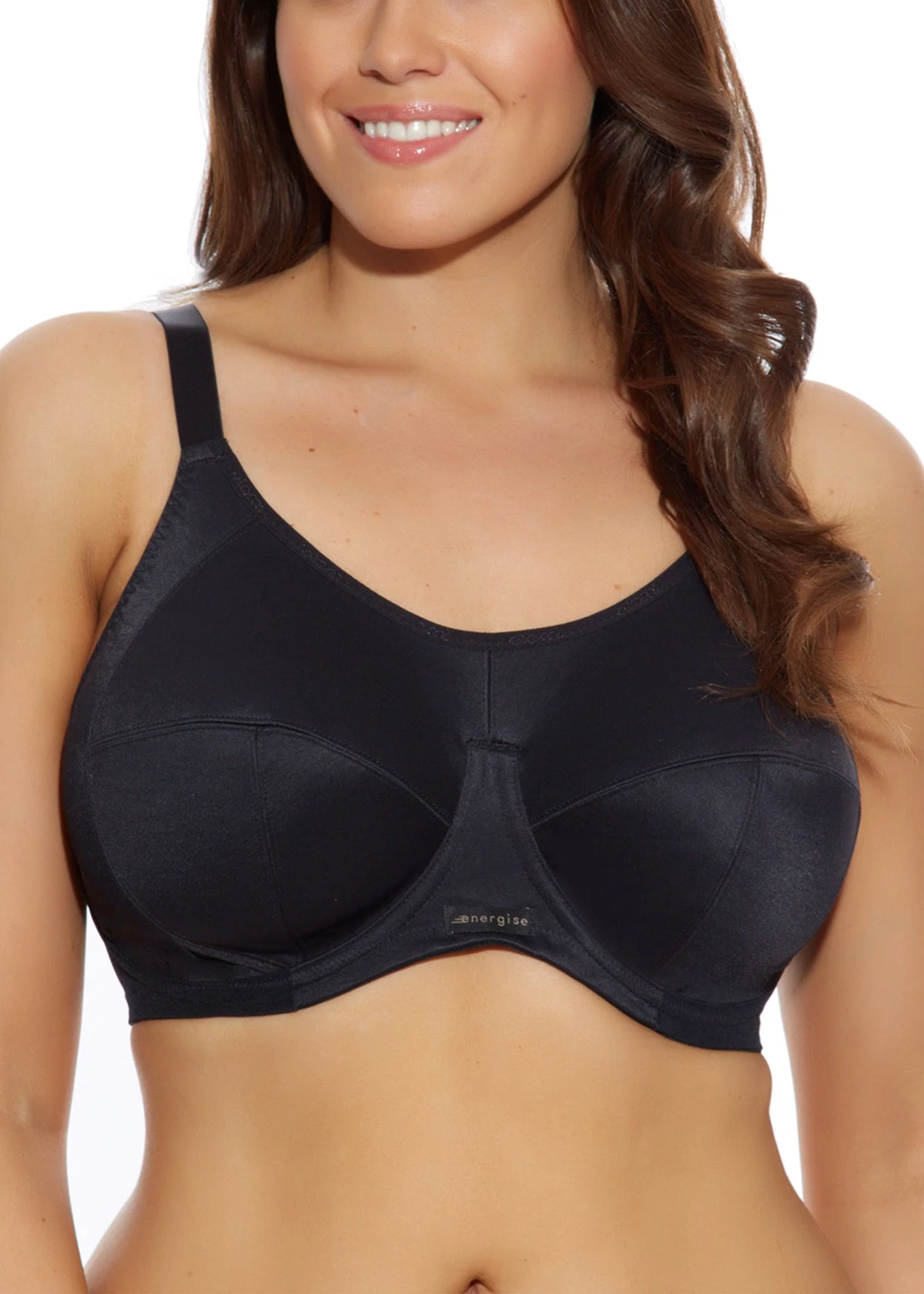 ELOMI Soutien-gorge De Sport Energise Noir 9 ELOMI Soutien-gorge De Sport Energise Noir – Image 7