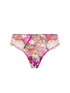 Slip Séduction Fuchsia Envolée De Fleurs -Sousvêtement Soldes H83 ACH0783 1636