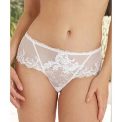 Shorty Séduction Acanthe Arty Blanc