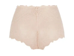 Culotte Haute Sexy Sublime En Dentelle Nude -Sousvêtement Soldes culotte haute sexy lise charmel sublime dentelle nude1