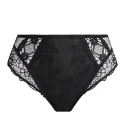 Culotte Haute Sublime En Dentelle Noir