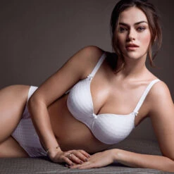 PRIMADONNA Culotte Haute Madison Blanc -Sousvêtement Soldes culotte primadonna madison blanc7 1