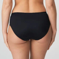 PRIMADONNA Culotte Haute Madison Noir -Sousvêtement Soldes culotte primadonna madison noir3