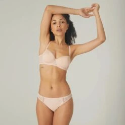 Simone Perele Culotte Comète Sable Rosé 7 Simone Perele Culotte Comète Sable Rosé -Sousvêtement Soldes culotte simone perele comete sable rose paris 1