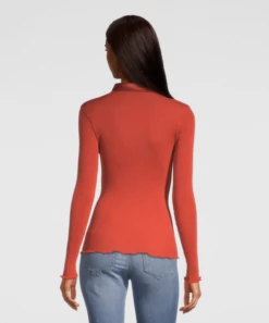 Gilet Col Chemise En Laine Et Soie Cortina Paprika 8 Gilet Col Chemise En Laine Et Soie Cortina Paprika -Sousvêtement Soldes gilet laine soie cortina oscalito paprika1