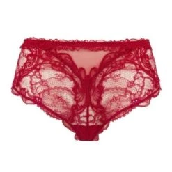 Shorty En Dentelle Rouge Soir De Venise