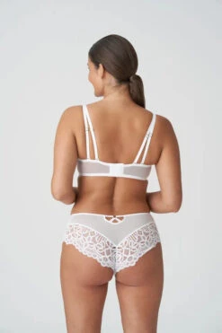 PRIMADONNA Shorty Twist First Night Blanc -Sousvêtement Soldes shorty dentelle primadonna twist first night blanc prias 1