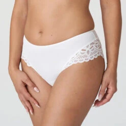 PRIMADONNA Shorty Twist First Night Blanc -Sousvêtement Soldes shorty dentelle primadonna twist first night blanc prias3 1