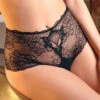 Shorty Sexy Sublime En Dentelle Noir -Sousvêtement Soldes shorty lise charmel sublime en dentelle noir