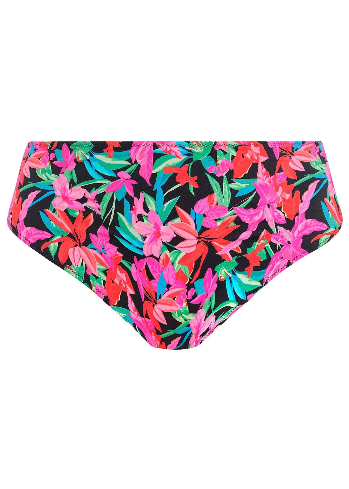 ELOMI Slip De Bain Bikini Taille Mi-haute Savaneta Noir 4 ELOMI Slip De Bain Bikini Taille Mi-haute Savaneta Noir – Image 2