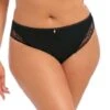 ELOMI Slip Brésilien Priya Noir -Sousvêtement Soldes slip bresilien elomi priya noir 1