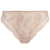 Slip Fantaisie Sublime En Dentelle Nude -Sousvêtement Soldes slip fantaisie lise charmel sublime dentelle nude