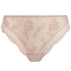 Slip Fantaisie Sublime En Dentelle Nude