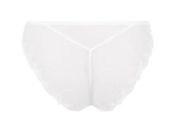 Slip Séduction Crystal Poésie Blanc -Sousvêtement Soldes slip seduction lise charmel crystal poesie blanc2