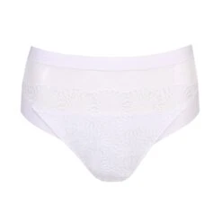 PRIMADONNA Slip Haute Sophora Blanc -Sousvêtement Soldes slip taille haute primadonna sophora blanc paris6