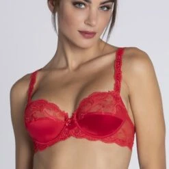 Soutien-gorge Armatures Splendeur Rouge