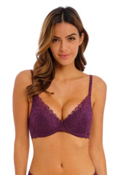 Wacoal Soutien-gorge Armatures Plongeant Raffiné Potent Purple -Sousvêtement Soldes soutien gorge armatures plongeant wacoal raffine potent purple paris4