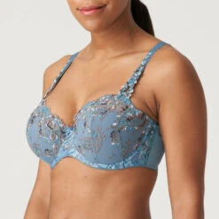 PRIMADONNA Soutien-gorge Balconnet Demi Mousse Alalia Autumn Blue -Sousvêtement Soldes soutien gorge balconnet primadonna alalia autumn blue paris2 1