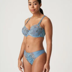 PRIMADONNA Soutien-gorge Balconnet Demi Mousse Alalia Autumn Blue -Sousvêtement Soldes soutien gorge balconnet primadonna alalia autumn blue paris3 1