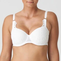 PRIMADONNA Soutien-gorge Balconnet Rembourré Twist First Night Blanc -Sousvêtement Soldes soutien gorge balconnet primadonna twist first night blanc paris8