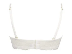 Soutien-gorge Bandeau Coques En Dentelle Imagine La Beauté Ecru Nacre -Sousvêtement Soldes soutien gorge bandeau coques lise charmel imagine beaute 1