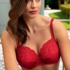 Soutien-gorge Bien-être Splendeur Rouge