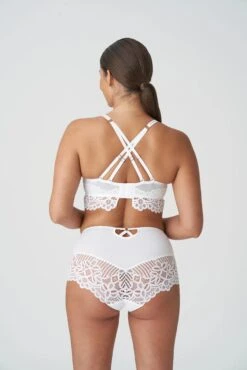 PRIMADONNA Soutien-gorge Bustier En Dentelle Twist First Night Blanc -Sousvêtement Soldes soutien gorge bustier dentelle primadonna twist first night blanc paris 3