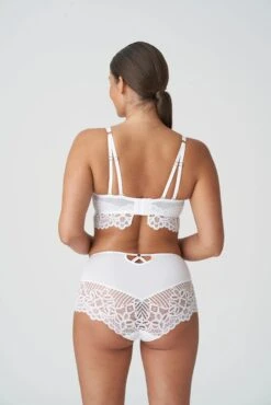 PRIMADONNA Soutien-gorge Bustier En Dentelle Twist First Night Blanc -Sousvêtement Soldes soutien gorge bustier dentelle primadonna twist first night blanc paris1