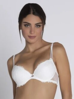 Soutien-gorge Coques Source Beauté Ecru Nacre -Sousvêtement Soldes soutien gorge coques lise charmel source beaute ecru nacre paris5