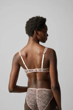 Soutien-gorge Corbeille Encens'moi Imprimé Cachemire -Sousvêtement Soldes soutien gorge corbeille chantal thomass encens moi cachemire1