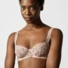 Soutien-gorge Corbeille Encens'moi Imprimé Cachemire -Sousvêtement Soldes soutien gorge corbeille chantal thomass encens moi cachemire2