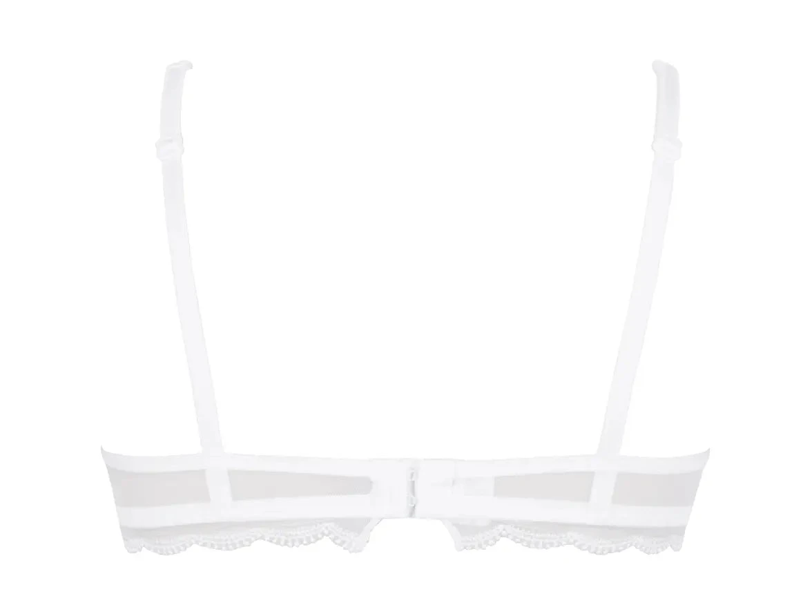Soutien-gorge Corbeille Crystal Poésie Blanc 6 Soutien-gorge Corbeille Crystal Poésie Blanc – Image 4