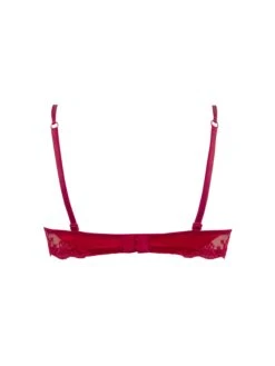 Soutien-gorge Corbeille Splendeur Soie Rouge -Sousvêtement Soldes soutien gorge corbeille lise charmel splendeur soie rouge paris
