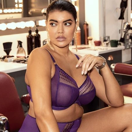 ELOMI Soutien-gorge Plongeant Armatures Matilda Iris 3 ELOMI Soutien-gorge Plongeant Armatures Matilda Iris