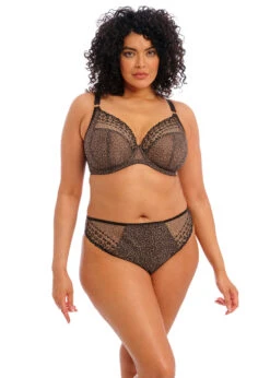 ELOMI Soutien-gorge Plongeant Armatures Matilda Leopard -Sousvêtement Soldes soutien gorge plongeant armatures elomi matilda leopard paris 1