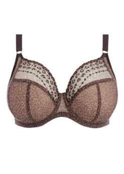 ELOMI Soutien-gorge Plongeant Armatures Matilda Leopard -Sousvêtement Soldes soutien gorge plongeant armatures elomi matilda leopard paris1