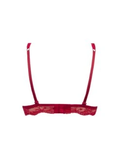 Soutien-gorge Sans Armatures Splendeur Soie Rouge -Sousvêtement Soldes soutien gorge sans armature lise charmel splendeur soie rouge paris2