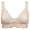 Soutien-gorge Triangle Sans Armatures Sublime En Dentelle Nude -Sousvêtement Soldes soutien gorge sans armature lise charmel sublime dentelle nude