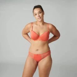 Simone Perele Soutien-gorge Spacer Décolleté Carré Délice Mango -Sousvêtement Soldes soutien gorge spacer decolette carre simone perele delice mango paris3