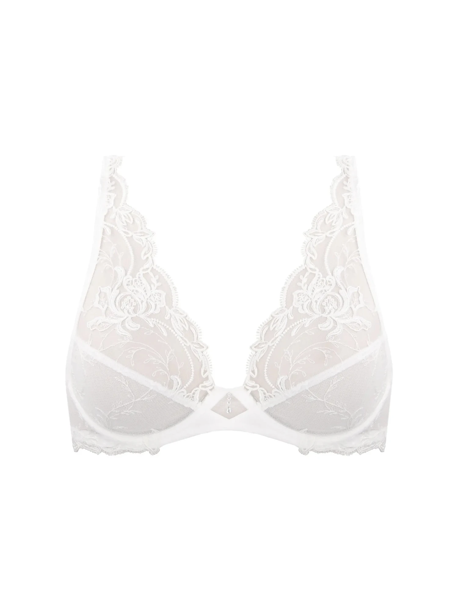 Soutien-gorge Triangle Avec Armatures Source Beauté Ecru Nacre 8 Soutien-gorge Triangle Avec Armatures Source Beauté Ecru Nacre – Image 6