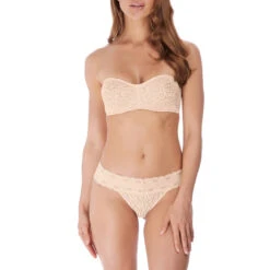 Wacoal Soutien-gorge Bandeau Nude Halo Lace 23 Wacoal Soutien-gorge Bandeau Nude Halo Lace -SousvĂŞtement Soldes soutien gorge wacoal halo lace nude 9