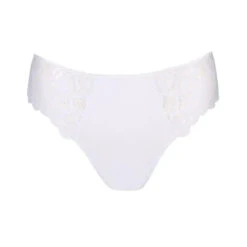PRIMADONNA String Twist First Night Blanc -Sousvêtement Soldes string dentelle primadonna twist first night blanc paris7