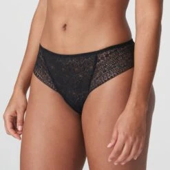 PRIMADONNA String Epirus Noir - Twist -Sousvêtement Soldes string primadonna twist epirus noir4