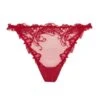 Mini String Sexy Rouge Soir De Venise -Sousvêtement Soldes string sexy lise charmel splendeur venise rouge